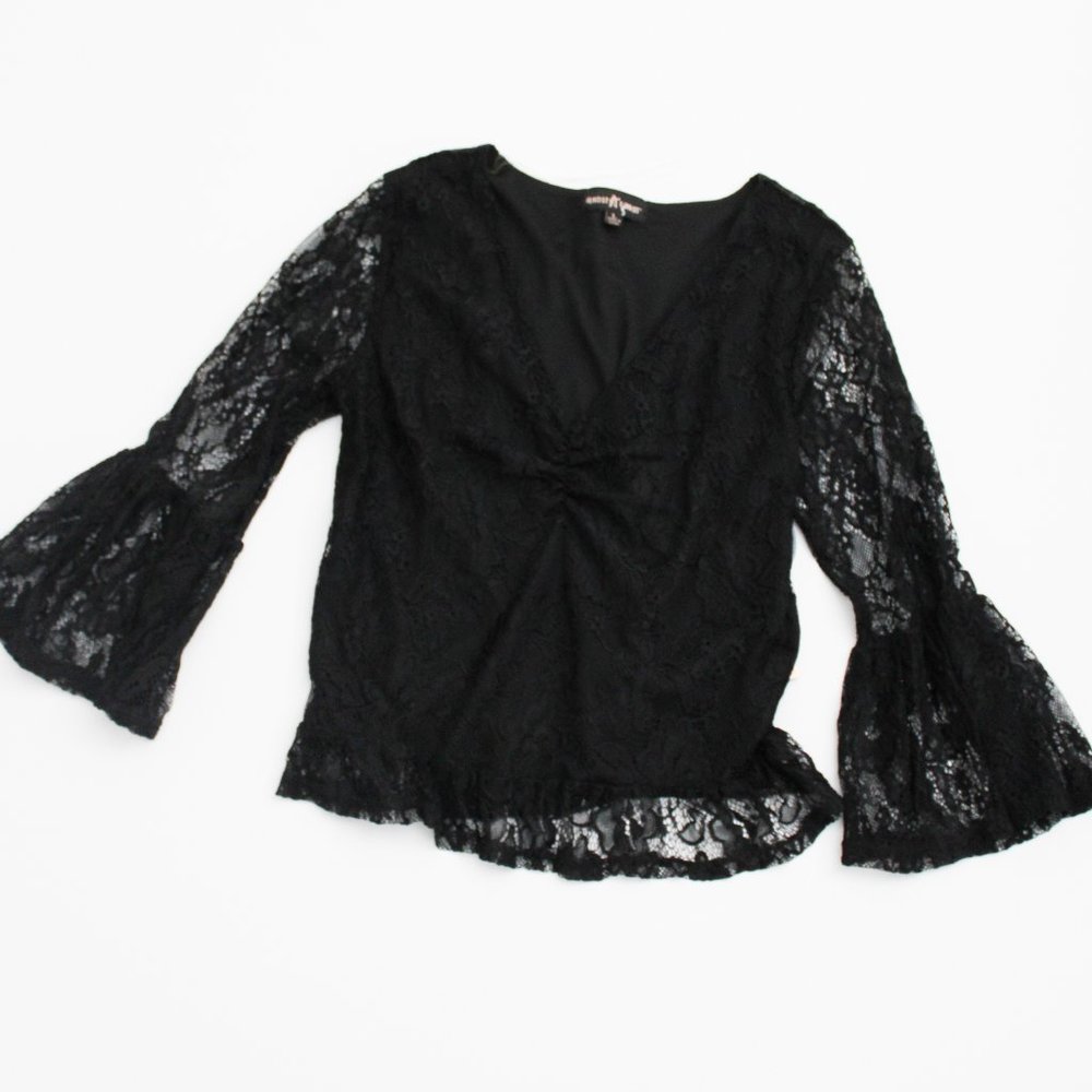 Black Lacy blouse